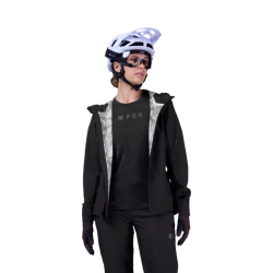 Dámská MTB bunda Fox 2.5-Layer Ranger Water Black