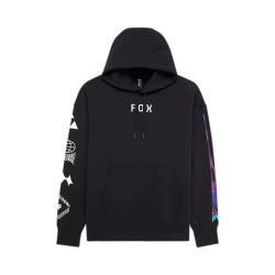 Pánská mikina FOX Image Cosmo Oversized Pullover Hoodie Black 