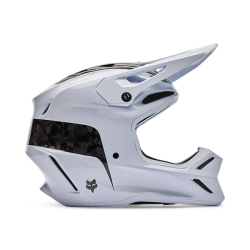Mx Helma FOX V3 RS Fracture Helmet White 26