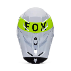 Mx Helma FOX V3 Tine Helmet White 26