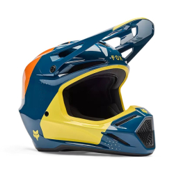 Mx Helma FOX V3 Tine Helmet Twilight Blue 26