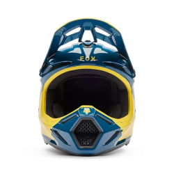 Mx Helma FOX V3 Tine Helmet Twilight Blue 26