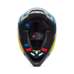 Mx Helma FOX V3 Tine Helmet Twilight Blue 26