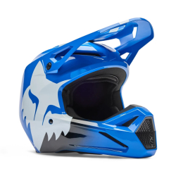 MX helma FOX V1 Shield Blue