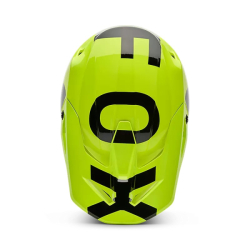Dětská Mx Helma FOX Youth V1 Shield Helmet Fluorescent Yellow 26