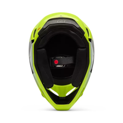 Dětská Mx Helma FOX Youth V1 Shield Helmet Fluorescent Yellow 26