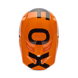 Dětská Mx Helma FOX Youth V1 Shield Helmet Fluorescent Orange 26