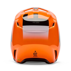 Dětská Mx Helma FOX Youth V1 Shield Helmet Fluorescent Orange 26