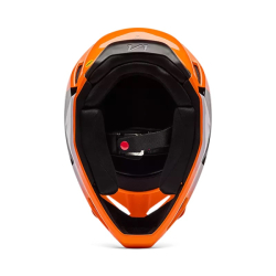 Dětská Mx Helma FOX Youth V1 Shield Helmet Fluorescent Orange 26