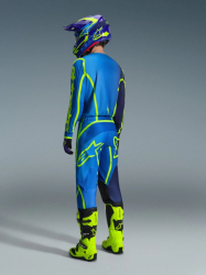 Mx Komplet Alpinestars Fluid Apex Gear Set Blue Yellow Fluo 26