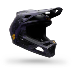 Dětská MTB helma FOX Youth Rampage Image Print Plum Purple