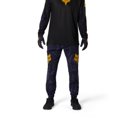 MTB kalhoty FOX Ranger Image Print Plum Purple