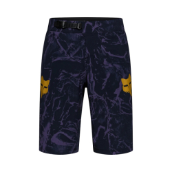 MTB kraťasy Fox Ranger Image Print Plum Purple