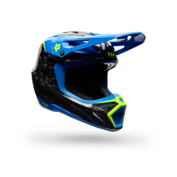 Mx Helma FOX V3 RS Tactile Helmet Blue Jewel 2026