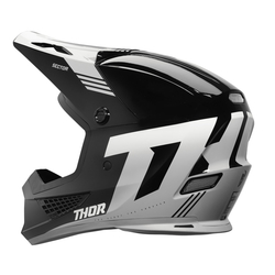 Mx Helma Thor Sector 2 Carve Helmet Black / White