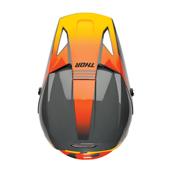 Mx Helma Thor Sector 2 Carve Helmet Charcoal / Orange