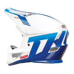 Mx Helma Thor Sector 2 Carve Helmet White / Blue