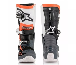 Dětské Mx Boty Alpinestars Tech 7S Black/Gray/White/Orange Fluorescent