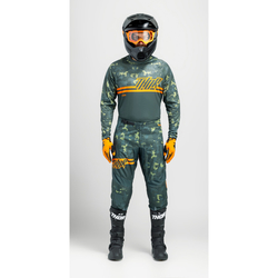 Mx Kalhoty Thor Sector Digi Camo Forest Green