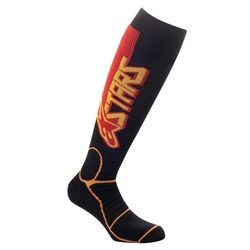 Mx Ponožky Alpinestars Mx Pro Socks Black / Yellow / Tangerine 2022