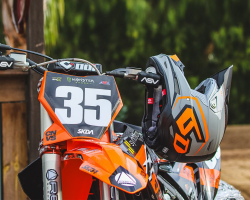 Mx Helma 6D Helmets ATR-2 Delta Neon Orange