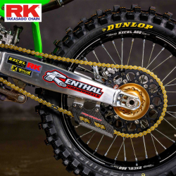 Mx Řetěz RK Chain 520 MXZ5 Gold 