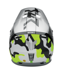 Mx Helma Thor Reflex Sport Riot Helmet Gray/Acid 25