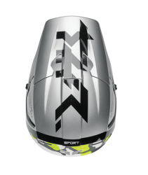 Mx Helma Thor Reflex Sport Riot Helmet Gray/Acid 25