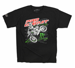 Pánské tričko ProCircuit Sideways Tee Black