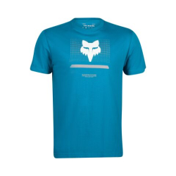 Pánské tričko Fox Racing Optical Ss Prem Tee Maui Blue
