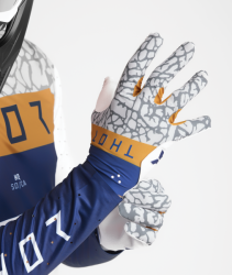 Mx Rukavice THOR SPORTMODE Gloves Bravo Navy/Copper
