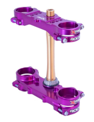 Kompletní brýle XTRIG ROCS TECH Triple Clamps Purple Yamaha YZ250F 24-25 YZ450F 23-25
