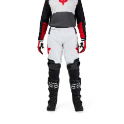 Mx Kalhoty FOX 180 Flow Pants White/Red