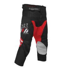 Mx Kalhoty THOR Youth Launchmode Pant Futura Black/Red 2026