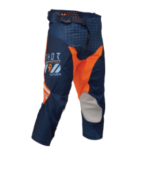 Mx Kalhoty THOR Youth Launchmode Pant Futura Navy/Orange 2026