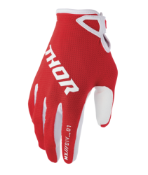 Mx Rukavice Thor Ridemode Glove Static Red 2026