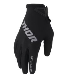 Dětské Mx Rukavice Thor Ridemode Glove Static Black 2026