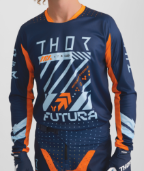 Mx Komplet THOR Launchmode Futura Navy/Orange 2026