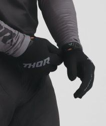 Dětské Mx Rukavice Thor Ridemode Glove Static Black 2026