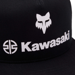 Pánská čepice FOX x Kawasaki Snapback Hat Black