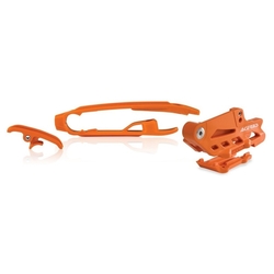Sada vodítek řetězu Acerbis Chain Guide Slider Kit KTM Orange