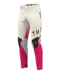 Mx Kalhoty THOR Sportmode Geo Vintage White/Pink 2026