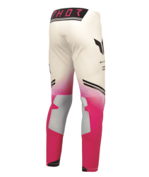 Mx Kalhoty THOR Sportmode Geo Vintage White/Pink 2026