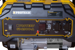 PROTECO elektrocentrála 2900 W – jednofázový generátor 230V / 12V