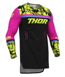 MX dres Thor Sportmode Punk'd Black/Fuchsia 2027