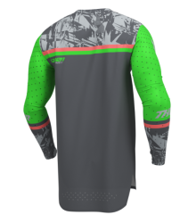 MX dres Thor Sportmode Punk'd Charcoal/Green 2027