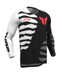 MX dres Thor Launchmode Shredder Black/White 2027