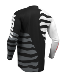 MX dres Thor Launchmode Shredder Black/White 2027