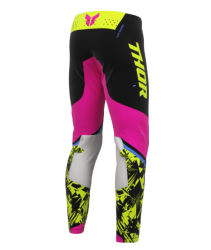 MX kalhoty Thor Sportmode Punk'd Black/Fuchsia 2027