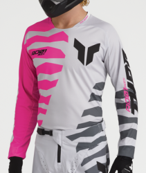 MX dres Thor Launchmode Shredder Gray/Fuchsia 2027